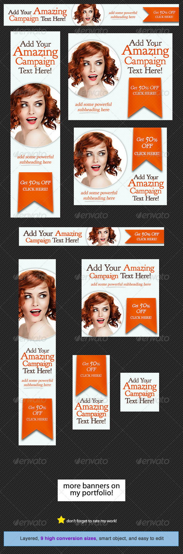 GraphicRiver SugarPop Web Banner Design 4586777 GraphicRiver SugarPop Web Banner Design 4586777