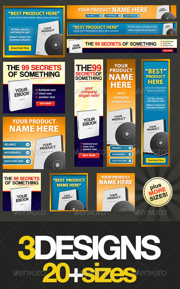 GraphicRiver Product Box Web Banner Design Bundle 4594440 GraphicRiver Product Box Web Banner Design Bundle 4594440