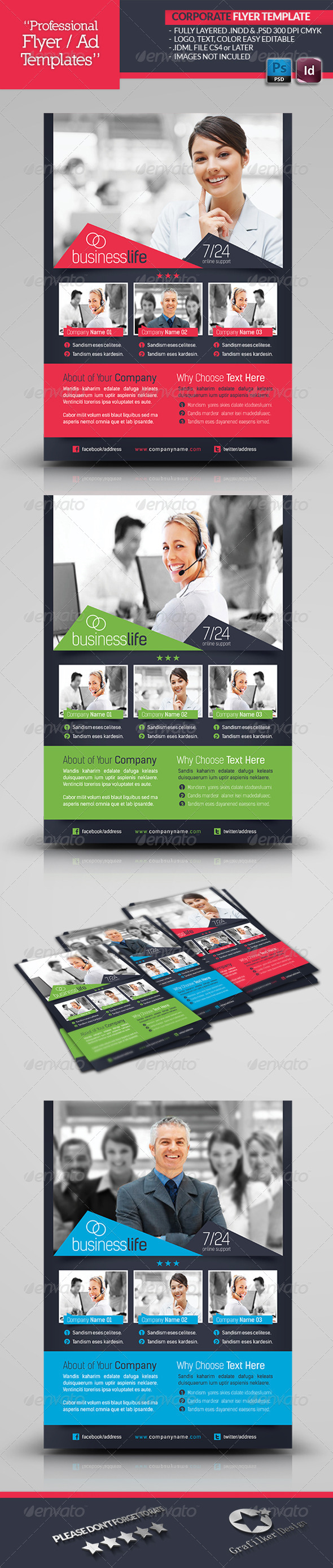 GraphicRiver Corporate Flyer Template 4512484 GraphicRiver Corporate Flyer Template 4512484