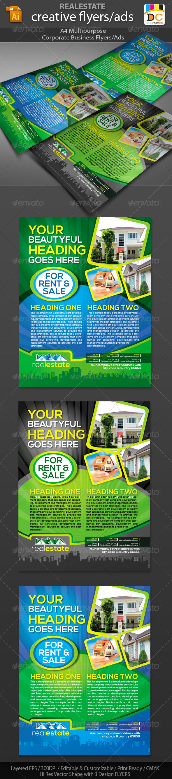 GraphicRiver Real Estate Corporate Business Flyers Adds 4597710 GraphicRiver Real Estate Corporate Business Flyers Adds 4597710
