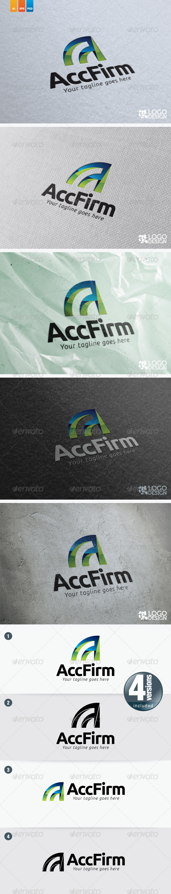 Account Firm - Vector Abstract