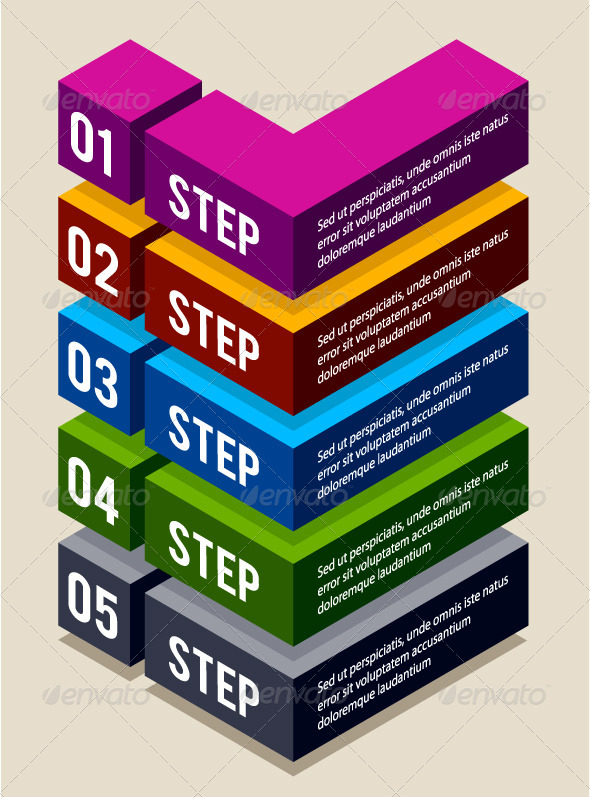 GraphicRiver Simple 3D Number Options Banners 4603068 GraphicRiver Simple 3D Number Options Banners 4603068