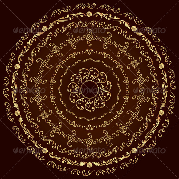 GraphicRiver Set of Vintage Round Borders 4603652 GraphicRiver Set of Vintage Round Borders 4603652