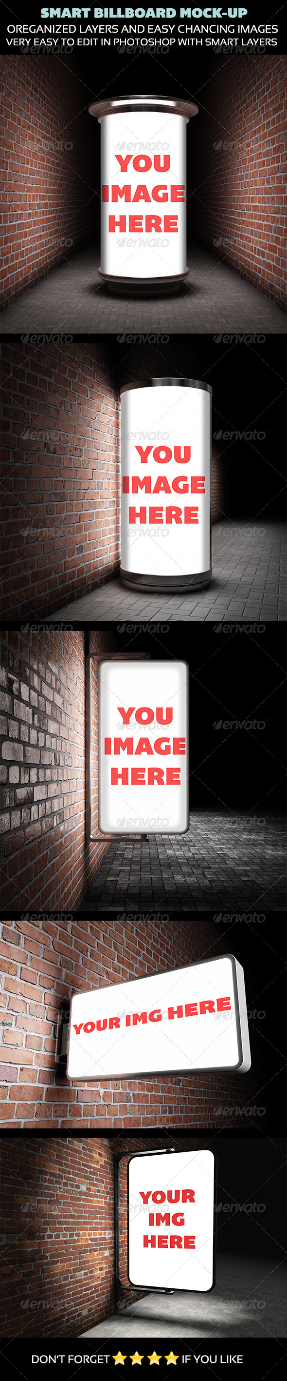 GraphicRiver Smart Billboard Mock-up 4603729 GraphicRiver Smart Billboard Mock-up 4603729