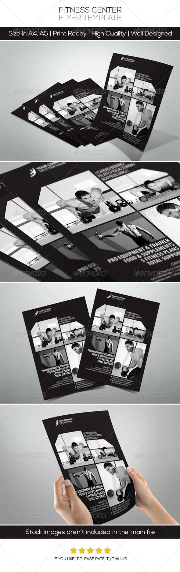 Fitness Center Flyers - Sports Events
