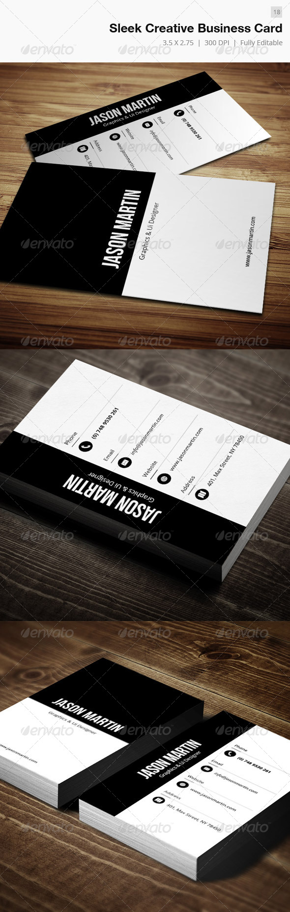 GraphicRiver Sleek Creative Business Card 18 4605436 GraphicRiver Sleek Creative Business Card 18 4605436