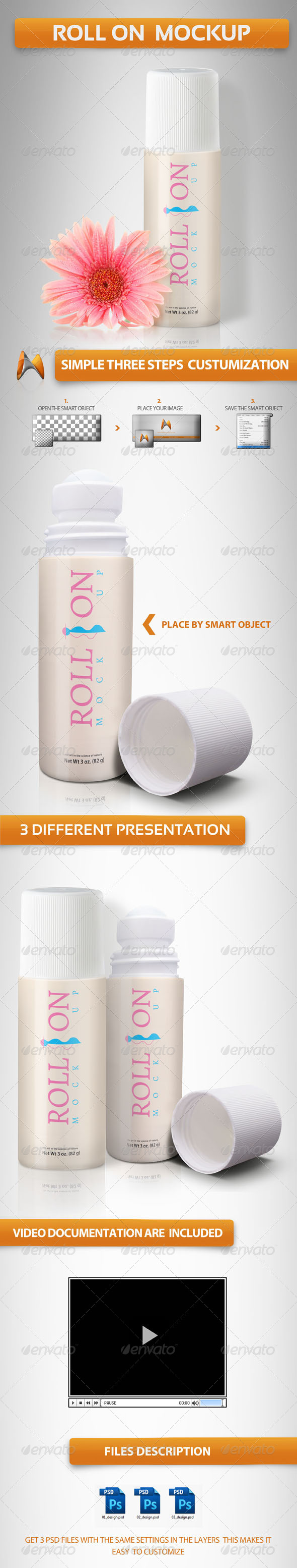GraphicRiver Roll on Mockup 4492908 GraphicRiver Roll on Mockup 4492908