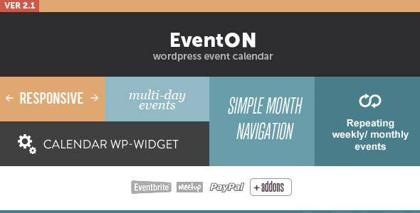 EventOn - WordPress Event Plugin - CodeCanyon Item for Sale