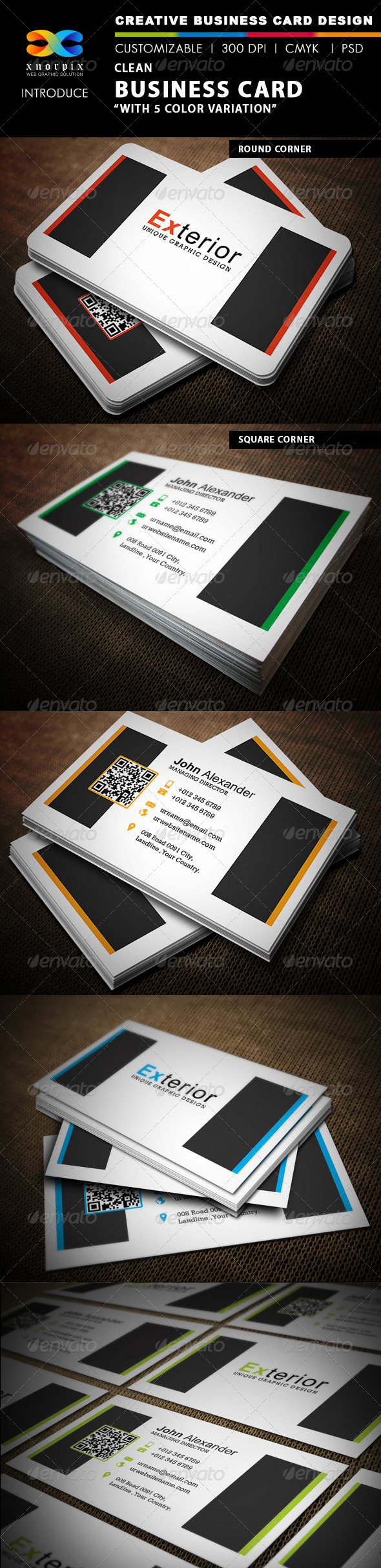 GraphicRiver Clean Business Card 4617273 GraphicRiver Clean Business Card 4617273