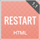 Restart - HTML Portfolio template - ThemeForest Item for Sale
