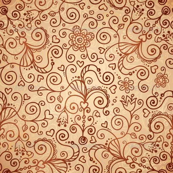 GraphicRiver Vector Doodles Vintage Ornate Seamless Pattern 4621264 GraphicRiver Vector Doodles Vintage Ornate Seamless Pattern 4621264