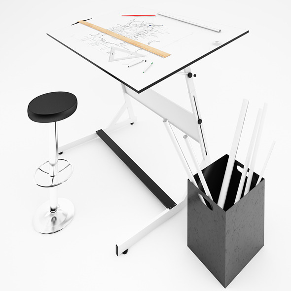 3DOcean Drafting Table 4622511 3DOcean Drafting Table 4622511