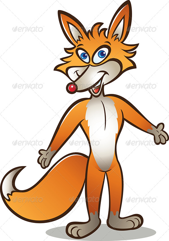 GraphicRiver Red Fox Mascot 4622913 GraphicRiver Red Fox Mascot 4622913