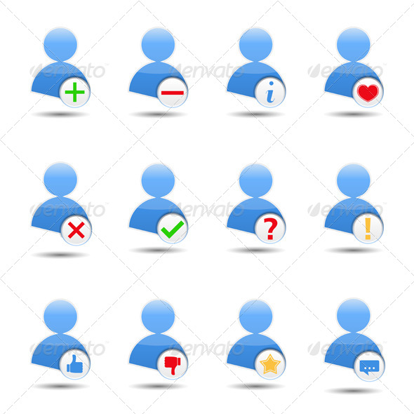 GraphicRiver User Icons 4624015 GraphicRiver User Icons 4624015