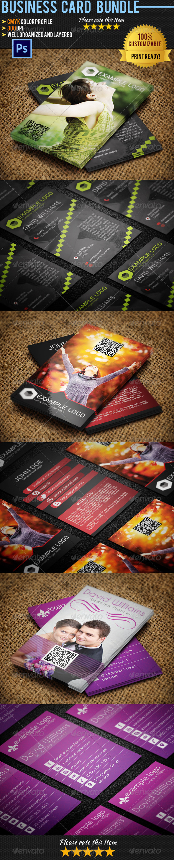 GraphicRiver Creative Business Card Bundle 01 4626439 GraphicRiver Creative Business Card Bundle 01 4626439