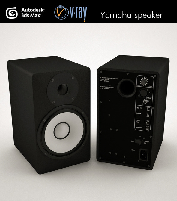 3DOcean Yamaha speaker 4627525 3DOcean Yamaha speaker 4627525