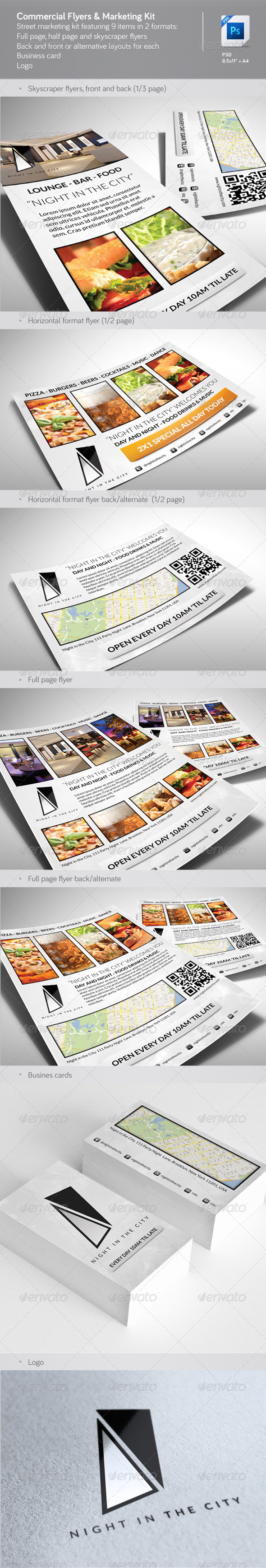 GraphicRiver Commercial Flyers & Marketing Kit 4630163 GraphicRiver Commercial Flyers & Marketing Kit 4630163