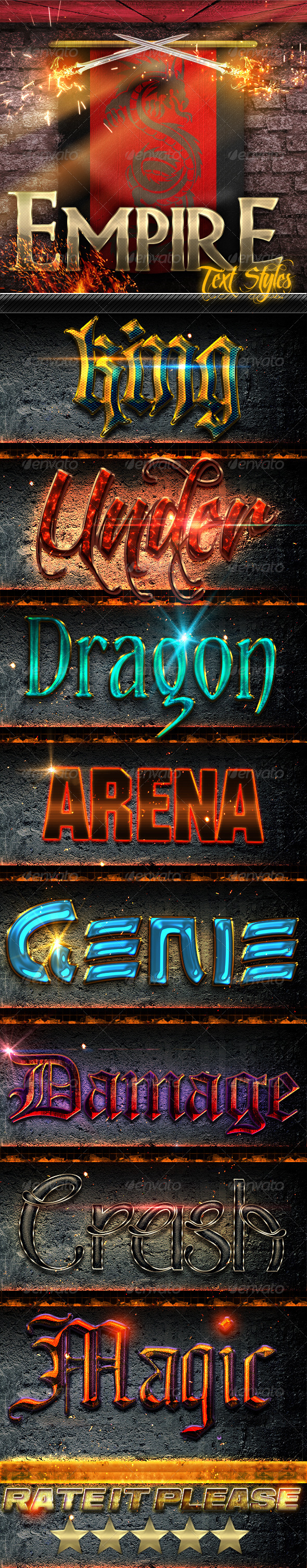 GraphicRiver Empire Text Effect 4632363 GraphicRiver Empire Text Effect 4632363