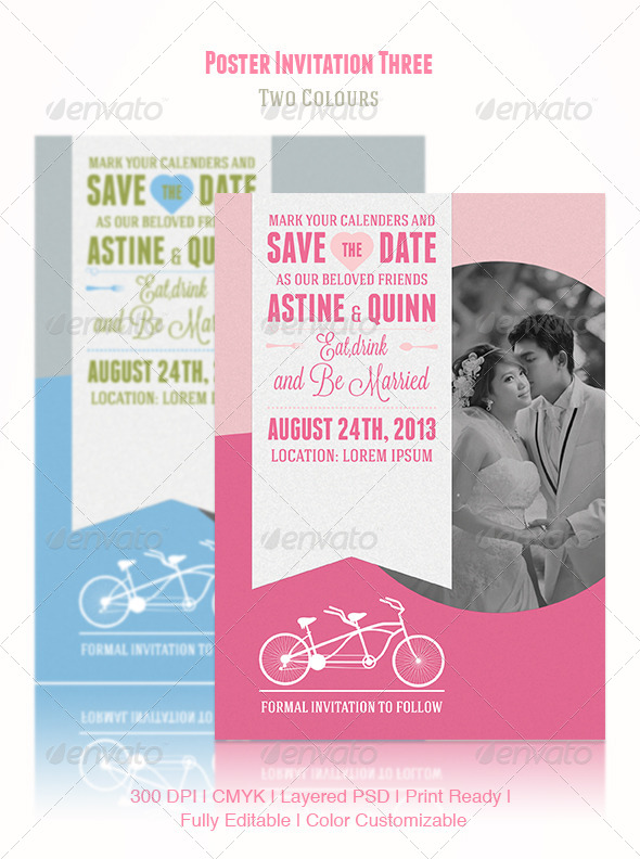 GraphicRiver Poster Invitation Three 4632678 GraphicRiver Poster Invitation Three 4632678