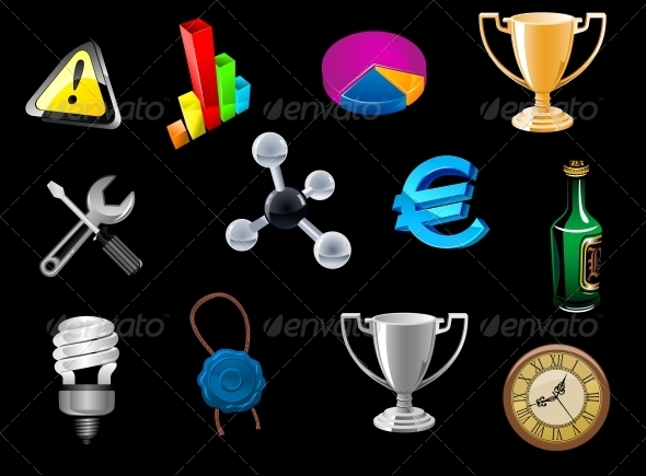 GraphicRiver Glossy Icons Set for Web Design 4636079 GraphicRiver Glossy Icons Set for Web Design 4636079