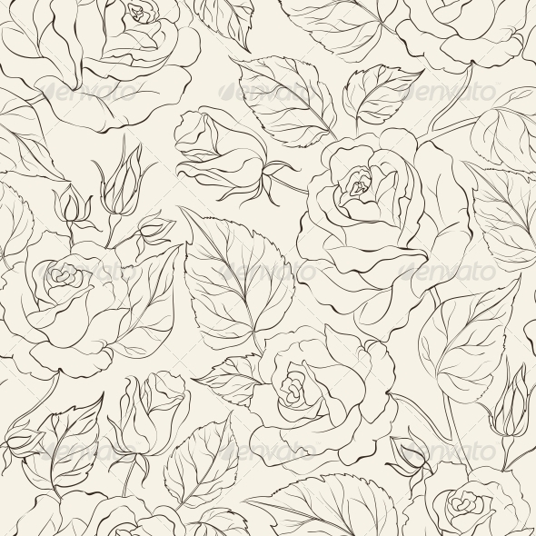GraphicRiver Little Rose Seamless Background 4637244 GraphicRiver Little Rose Seamless Background 4637244