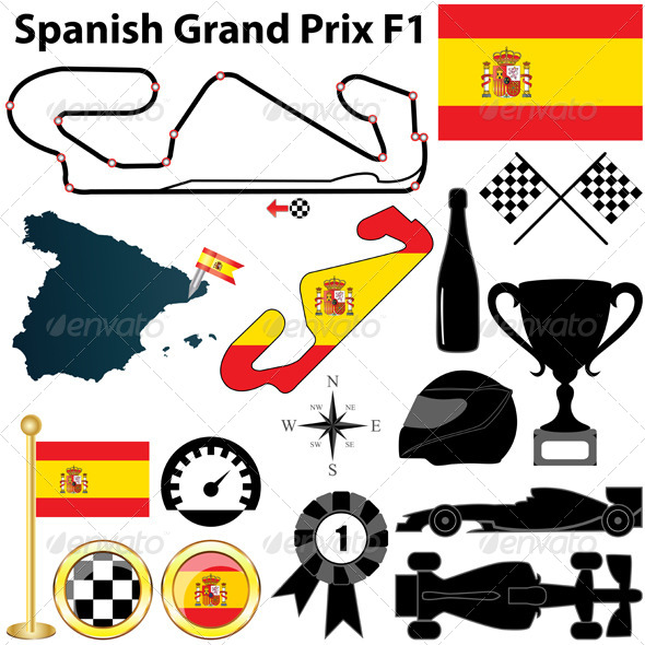 GraphicRiver Spanish Grand Prix F1 4638359 GraphicRiver Spanish Grand Prix F1 4638359