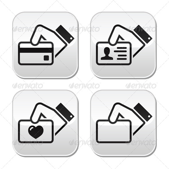 GraphicRiver Hand Holding Credit Card Business Card ID Button 4639108 GraphicRiver Hand Holding Credit Card Business Card ID Button 4639108