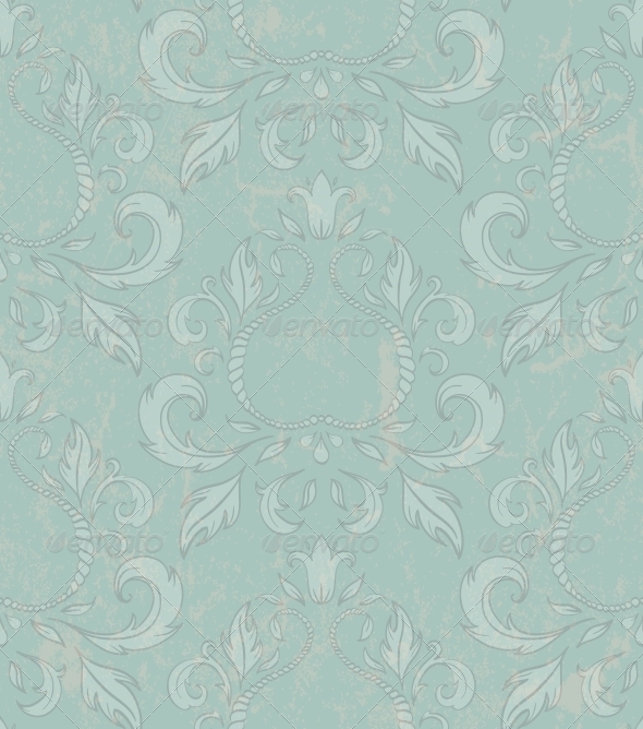 GraphicRiver Damask Seamless Wallpaper with Grunge Effect 4655851 GraphicRiver Damask Seamless Wallpaper with Grunge Effect 4655851