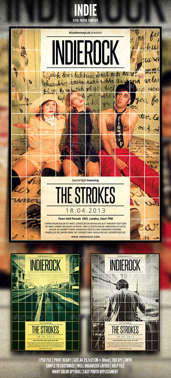 Indie Flyer / Poster 8 - Events Flyers