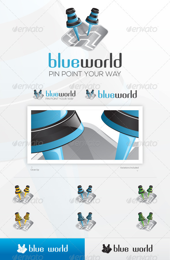 Bee Around Logo - Objects Logo Templates