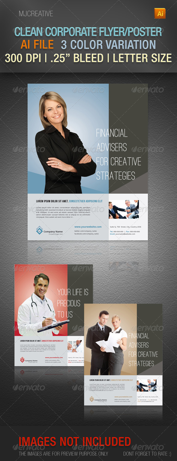 GraphicRiver Clean Corporate Flyer Poster 4662431 GraphicRiver Clean Corporate Flyer Poster 4662431
