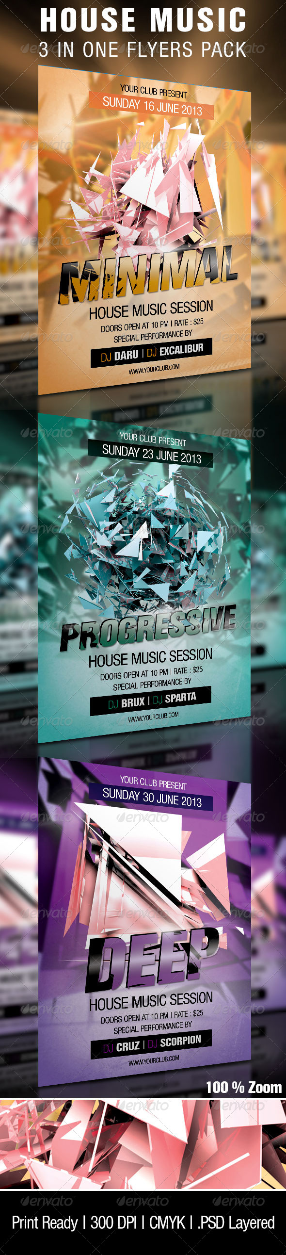 GraphicRiver House Music Sessions Party 4502812 GraphicRiver House Music Sessions Party 4502812
