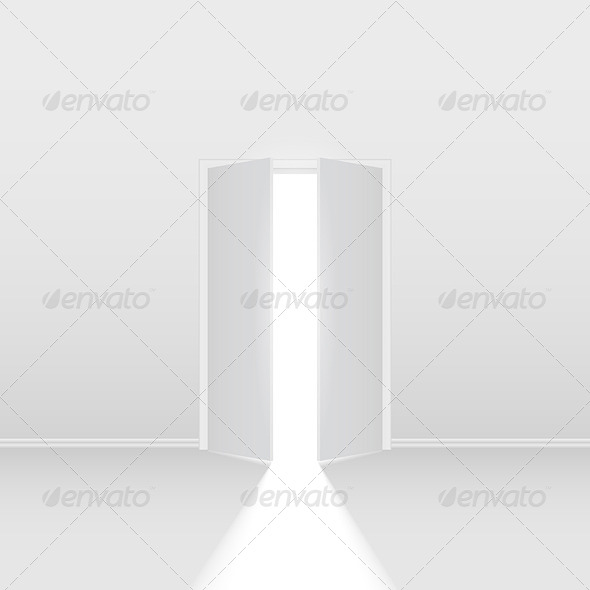 GraphicRiver Double Open Door 4664435 GraphicRiver Double Open Door 4664435