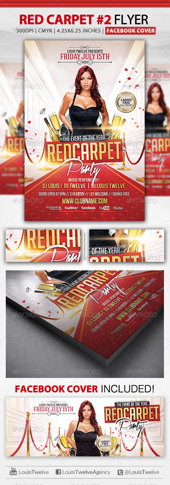 GraphicRiver Red Carpet Party 2 Flyer & Facebook Cover 4589637 GraphicRiver Red Carpet Party 2 Flyer & Facebook Cover 4589637