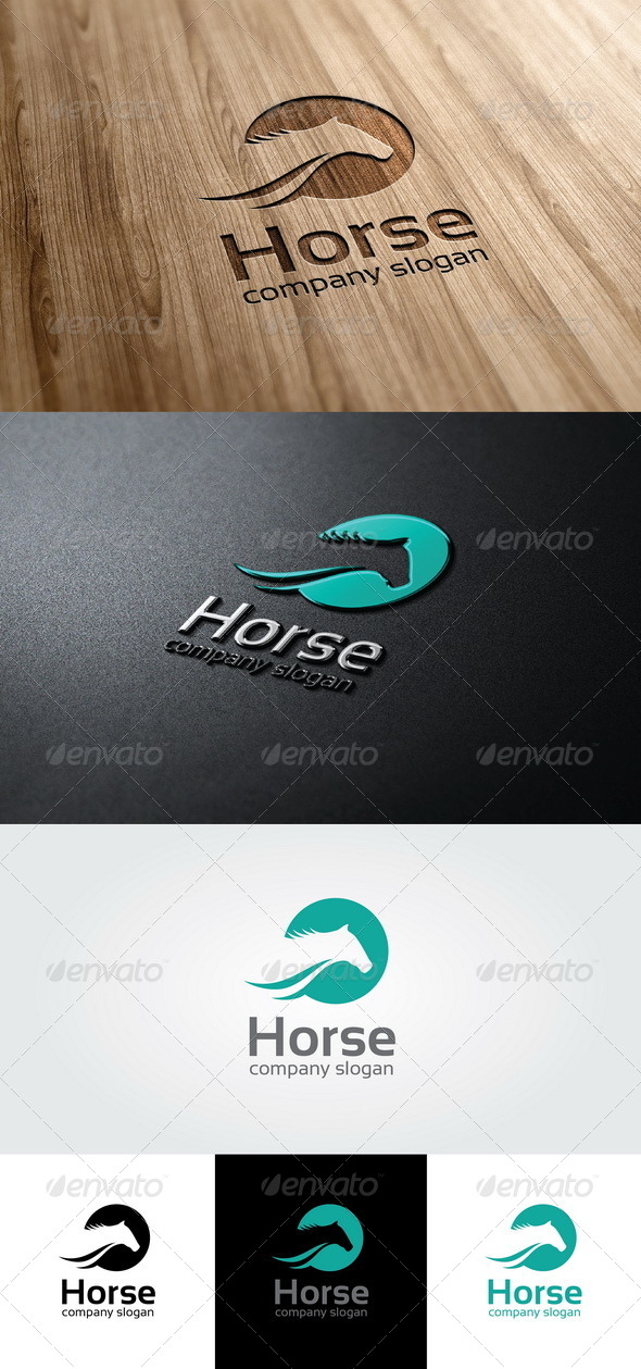 GraphicRiver Horse Logo Template 4667262 GraphicRiver Horse Logo Template 4667262