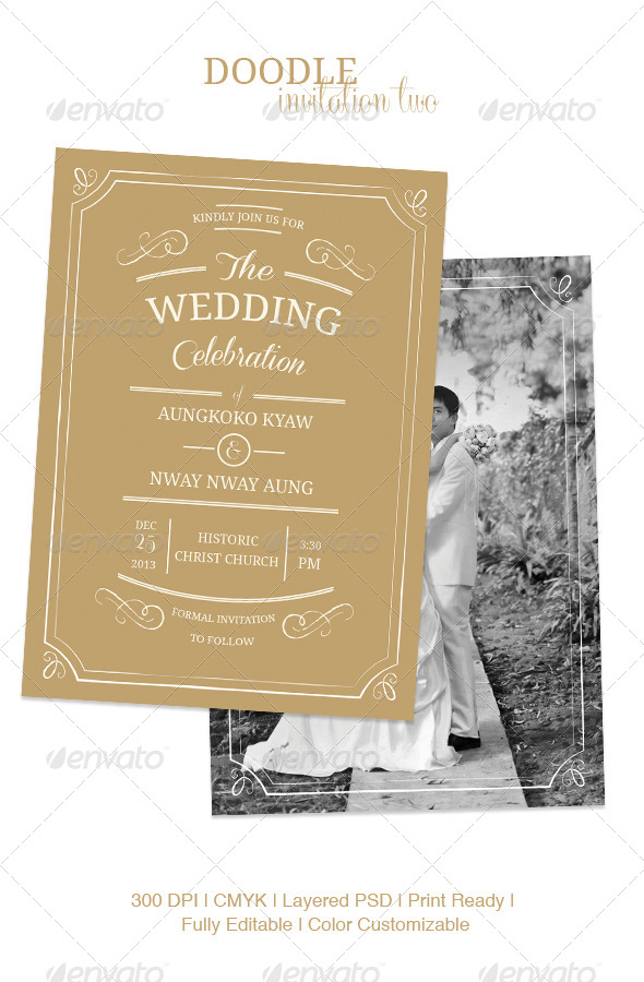 GraphicRiver Doodle Invitation Two 4667607 GraphicRiver Doodle Invitation Two 4667607