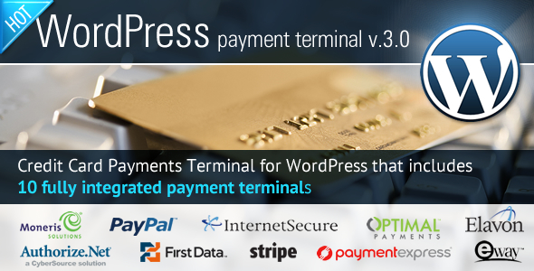 Credit Card Payments Wordpress - CodeCanyon Item for Sale
