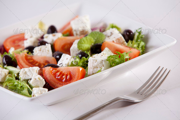 Stock Photo - PhotoDune Salad with feta cheese 488495 Stock Photo - PhotoDune Salad with feta cheese 488495
