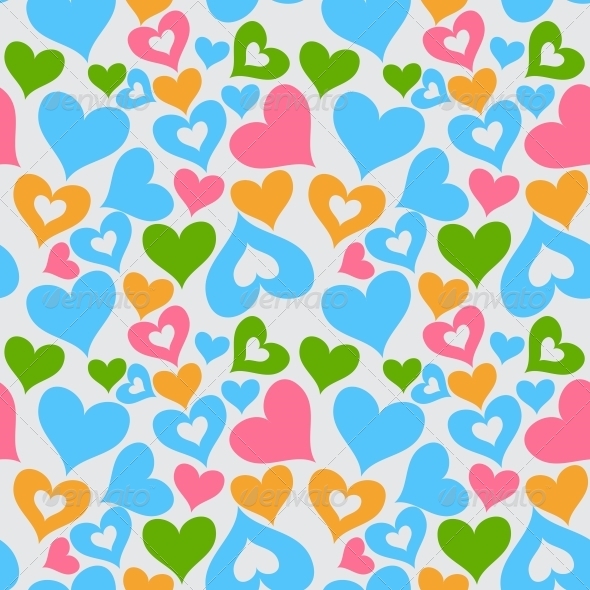GraphicRiver Valentine Seamless Hearts Pattern 4672774 GraphicRiver Valentine Seamless Hearts Pattern 4672774