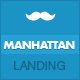 Manhattan University Landing Page - ThemeForest Item for Sale