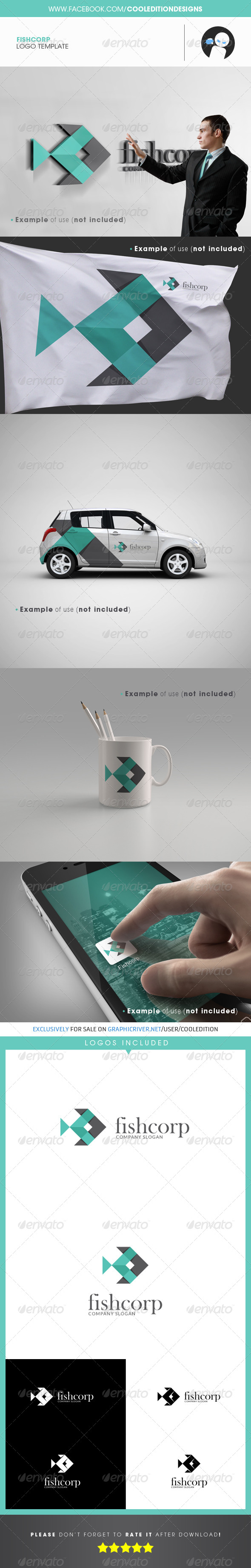 Fishcorp - Logo Template - Symbols Logo Templates