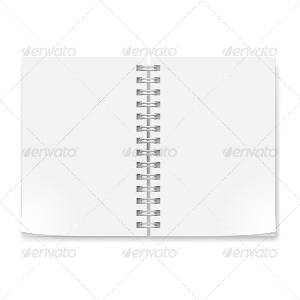 GraphicRiver Realistic Notebook 4674909 GraphicRiver Realistic Notebook 4674909