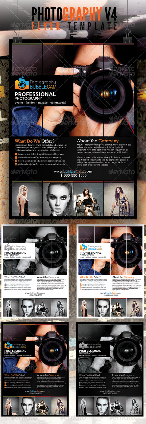 Photography Flyer v4 - Flyers Print Templates
