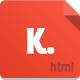 K. Responsive HTML5 One Page K. Responsive HTML5 One Page - ThemeForest Item for Sale