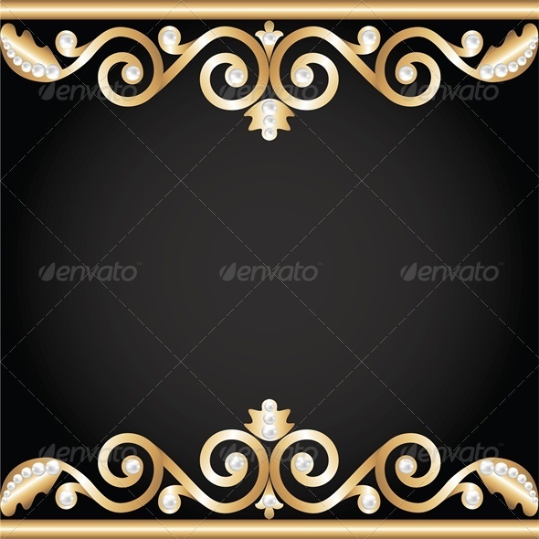 GraphicRiver Background with Gold Jewelry Frame 4682013 GraphicRiver Background with Gold Jewelry Frame 4682013
