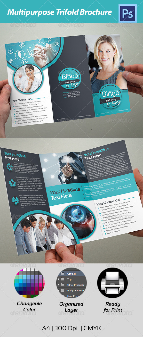 Trifold Brochure - Corporate Flyers