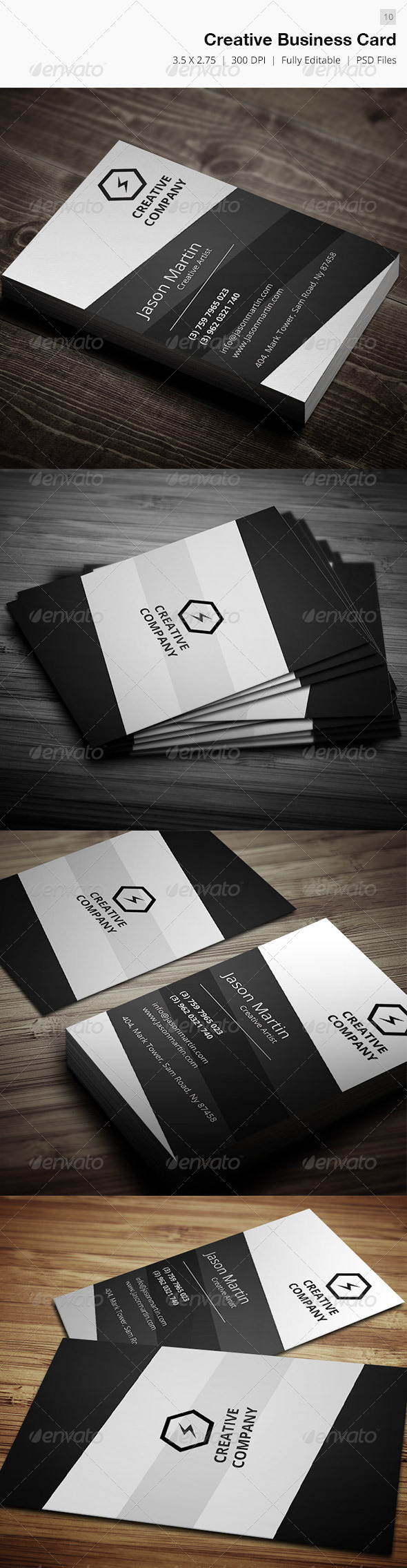 GraphicRiver Creative Business Card 10 4684513 GraphicRiver Creative Business Card 10 4684513