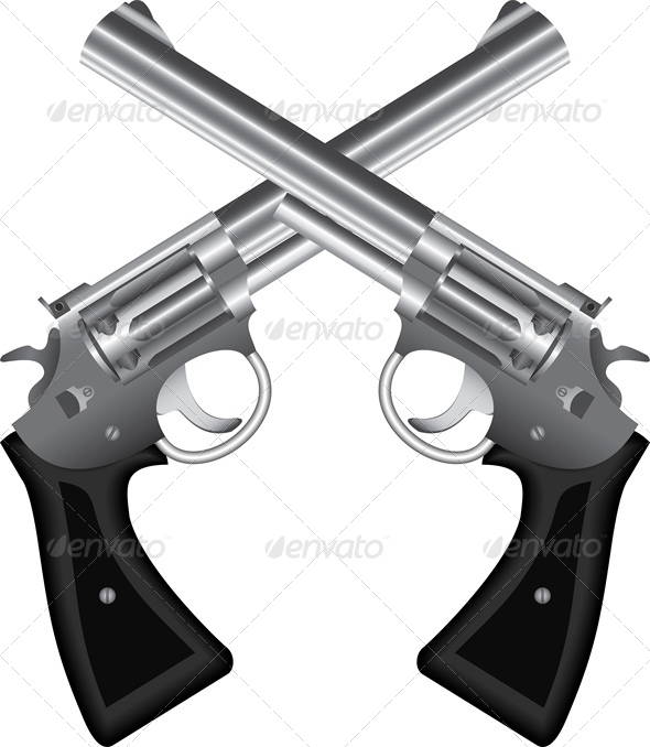 GraphicRiver Revolvers and Bullets 4687093 GraphicRiver Revolvers and Bullets 4687093