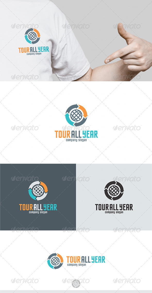 GraphicRiver Tour All Year Logo 4687459 GraphicRiver Tour All Year Logo 4687459