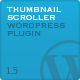 Thumbnail Scroller (WordPress Plugin) - CodeCanyon Item for Sale